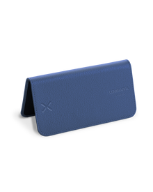 Lensrappa in navy blue at angle