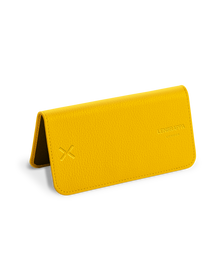 Lensrappa yellow leather