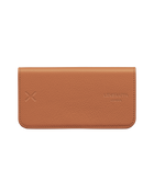 Lensrappa glasses case in tan leather